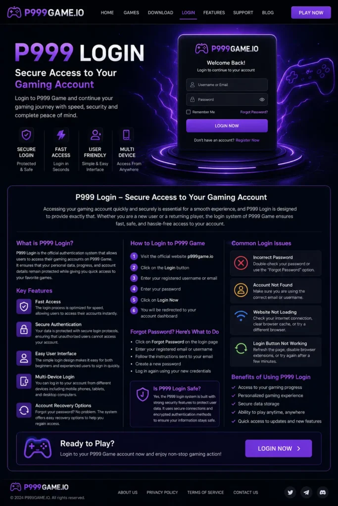 p999 login image